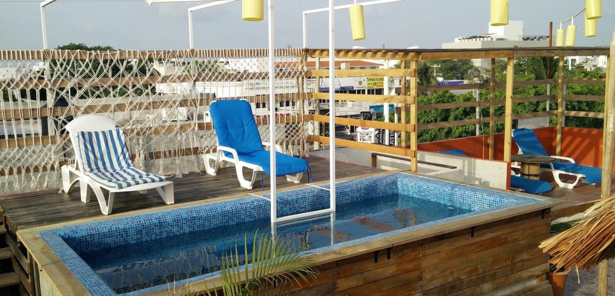 Humble Bumble Hostel Playa del Carmen Kültér fotó